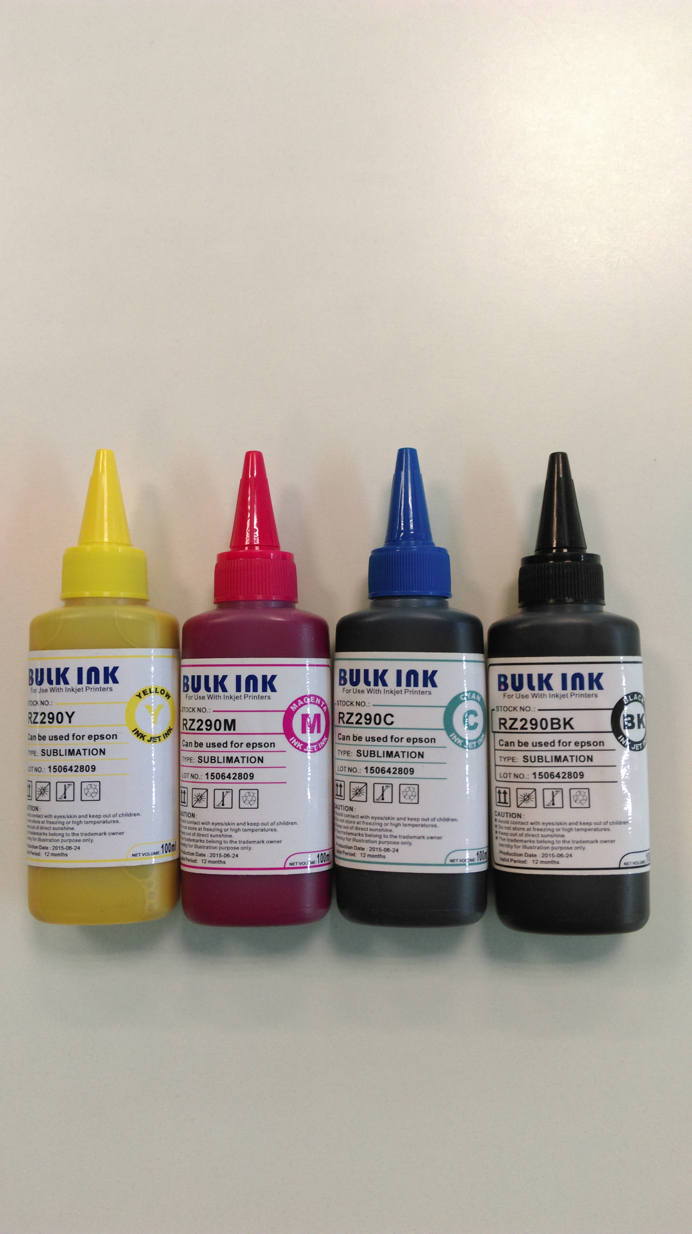 Sada sublimačních inkoustu Inksys 4x100 ml (4 barvy)